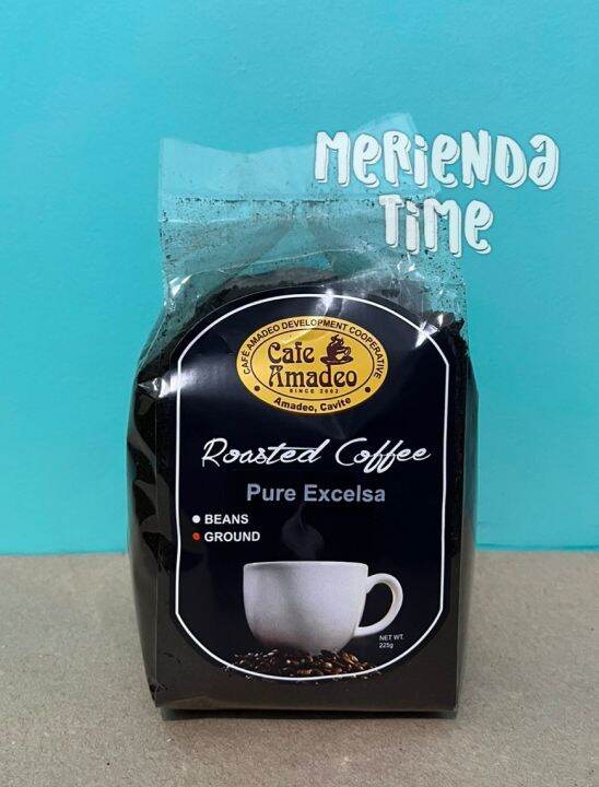 Cafe Amadeo Pure Excelsa Ground Coffee 225g Lazada PH