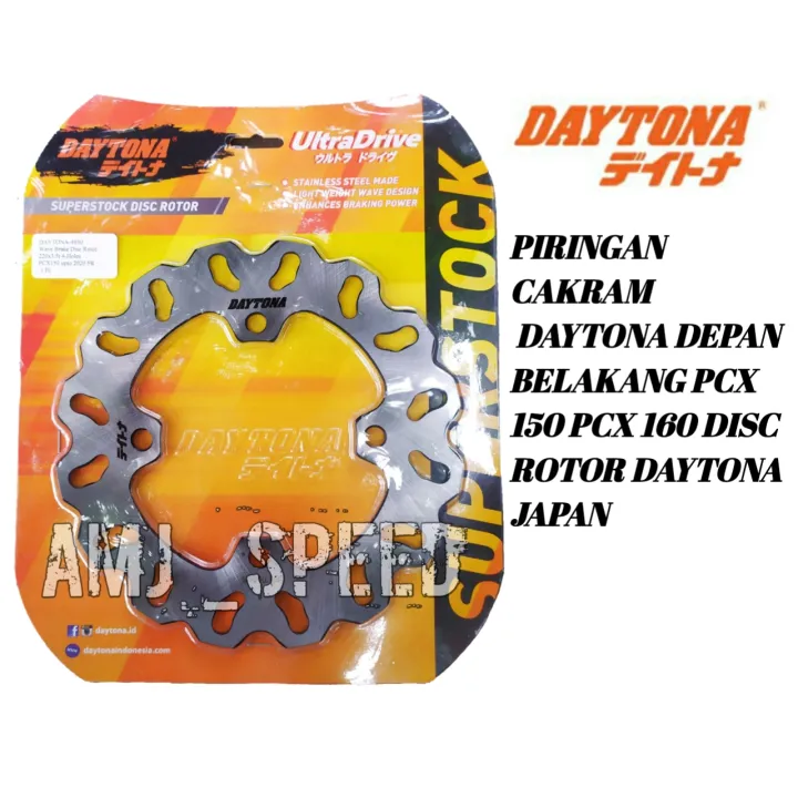 Piringan Cakram Depan Belakang Pcx Daytona Wave Brake Disc