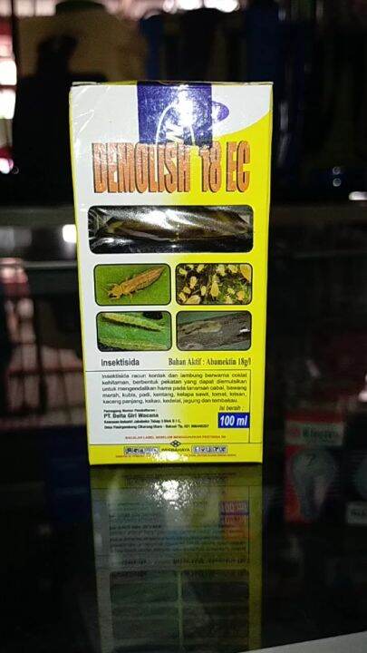 INSEKTISIDA DEMOLISH 18 EC 100 ML BONUS KAOS Lazada Indonesia