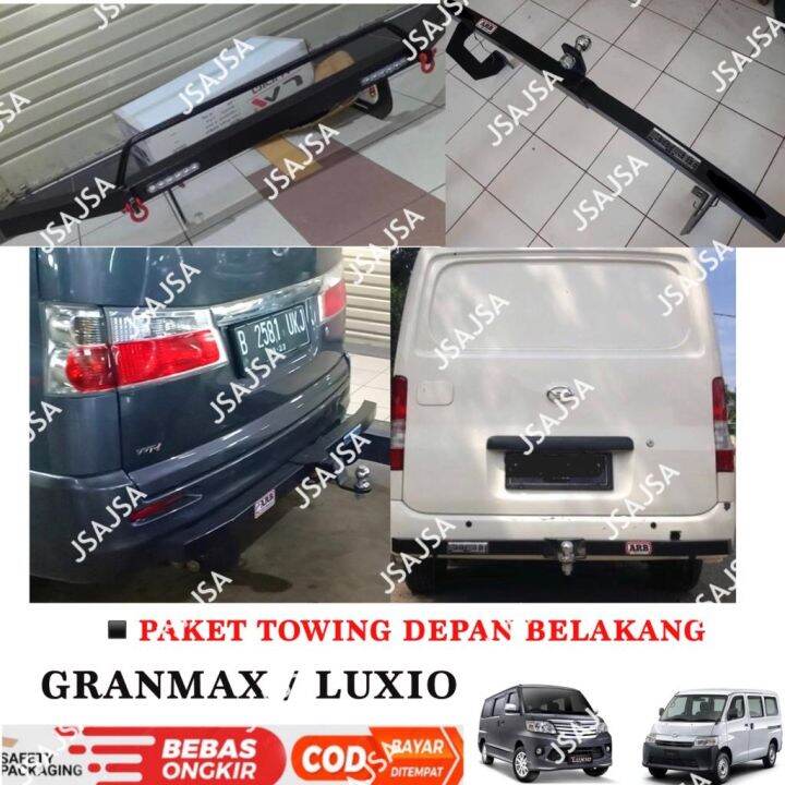 Paket Tanduk Towing Depan Belakang Bumper Granmax Gran Max Luxio ARB