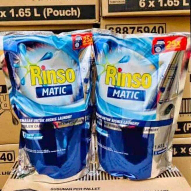 Rinso Matic Liquid Deterjen Professional Kemasan Baru Multipack Ukuran