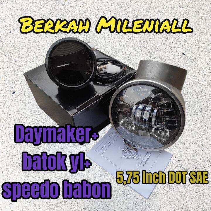 Daymaker Led Inch Dot Sae Batok Yl Spido Babon Cb Racing