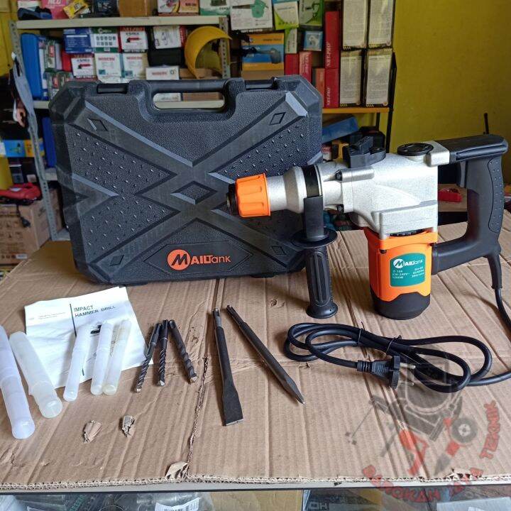 Mesin Bor Rotary Hammer Jack Hammer Bobok Beton Mode Mailtank Sh