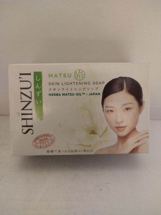 SHINZUI Sabun Batang 80g MATSU Skin Lightening Soap Lazada Indonesia