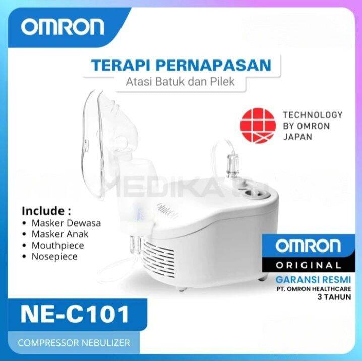 Nebulizer Omron NE C101 Original Compressor Nebulizer Omron NE C101