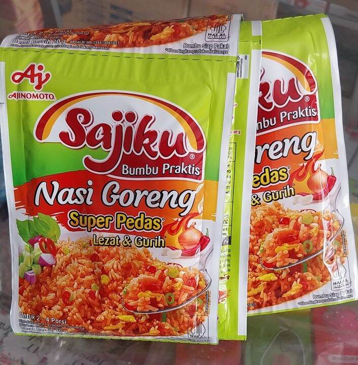 Sajiku Bumbu Praktis Nasi Goreng Super Pedas 20g Lazada Indonesia