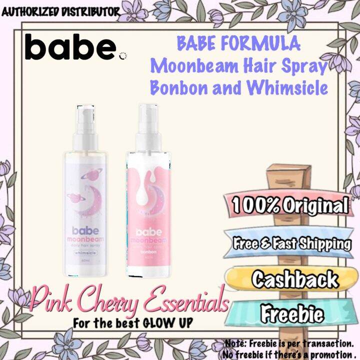 Babe Formula Moonbeam Gleam Daily And Whimsicle Hair Spray Lazada PH