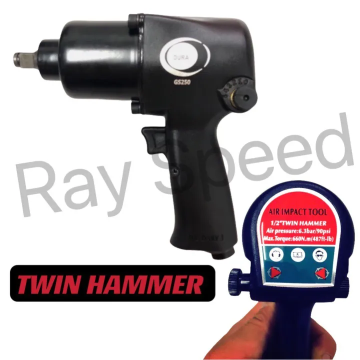 Air Impact Wrench Twin Hammer Dr Impact Wrench Twin Hammer Dura