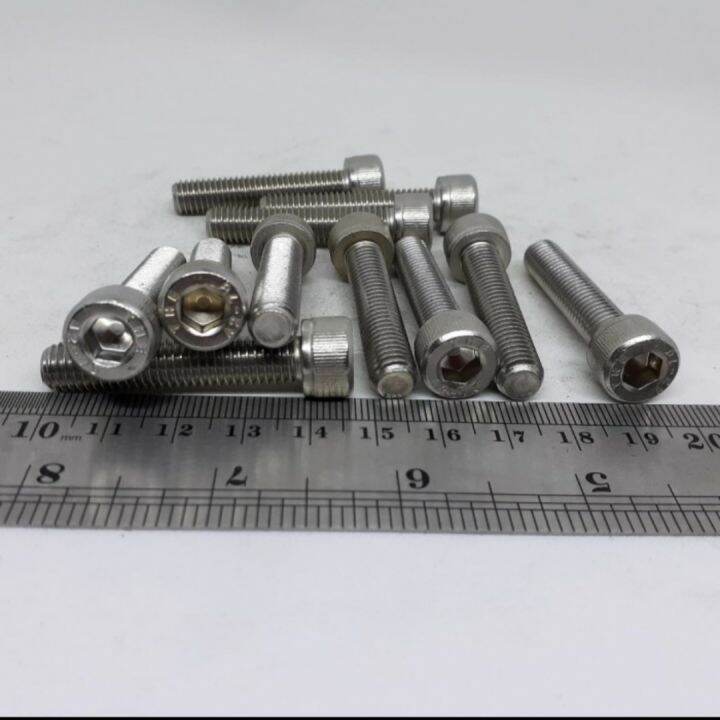 20set BAUT L M8X40 STAINLESS STELL BAUT L STAINLESS STELL SUS 304 M8