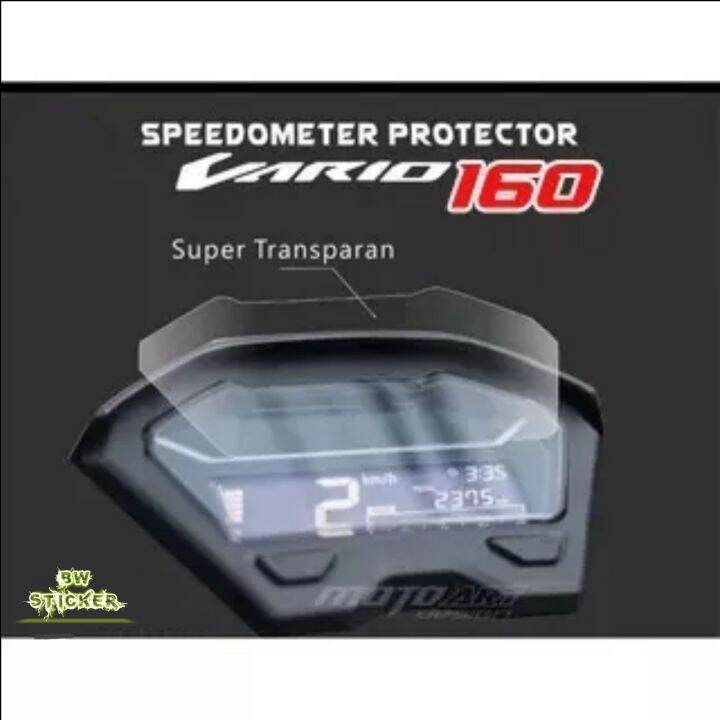 Stiker Speedometer Stiker Pelindung Speedometer Vario New