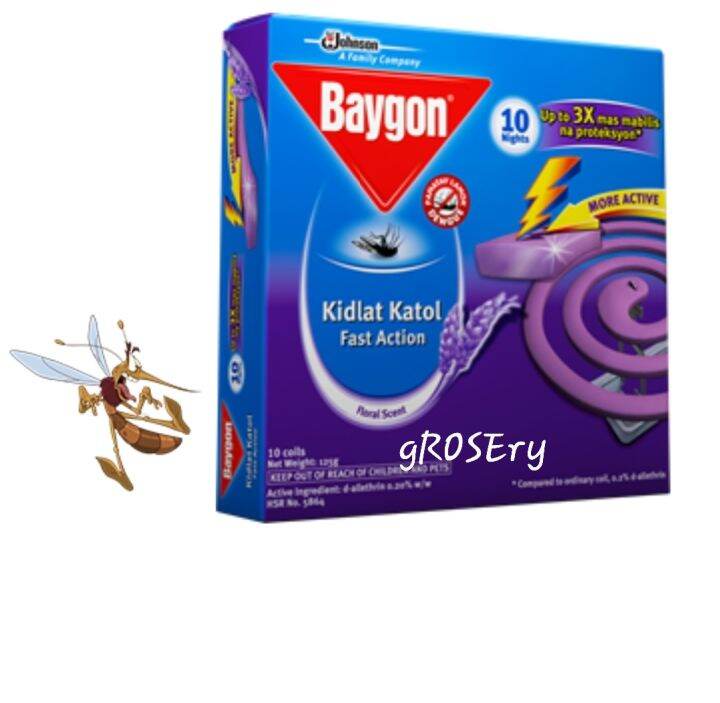 Baygon Katol Mosquito Coil Lazada Ph