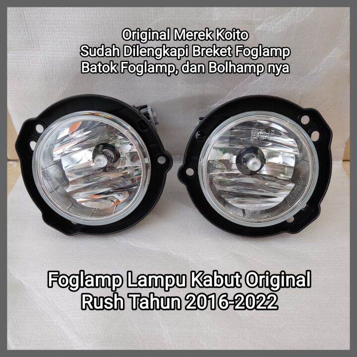 Foglamp Rush Tahun 2016 2022 Original Lampu Kabut Rush Original Merek