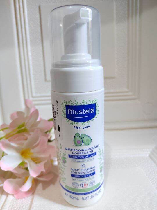 Mustela Foam Shampoo For New Born Cradle Cap Lazada PH