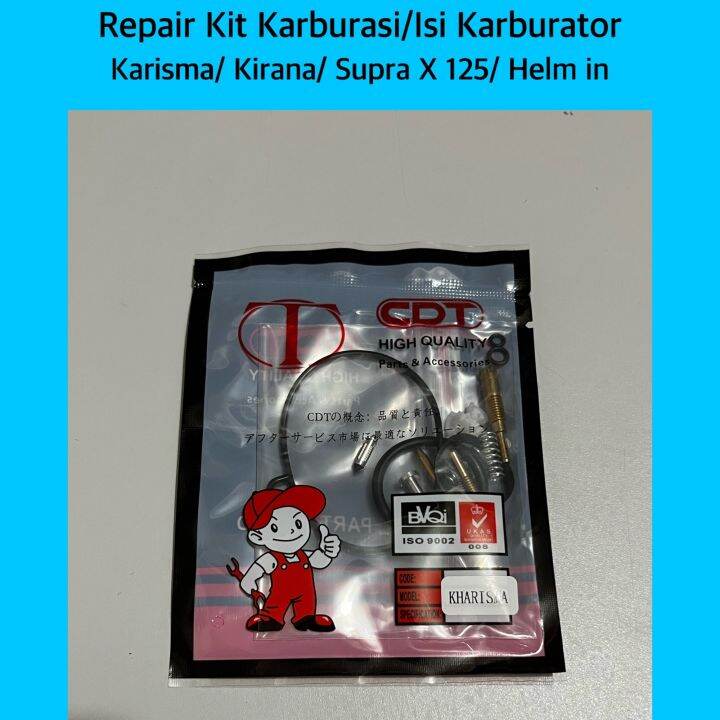 Repairkit Repair Kit Karburasi Kaburasi Karburator Kabilator Carburetor