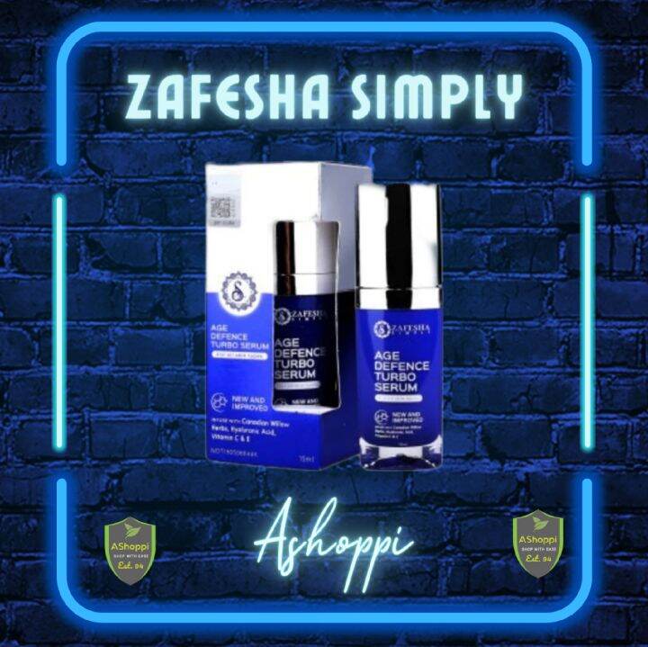 Free Shipping Original Hq Zafesha Simply Zs Serum Zafesha Age