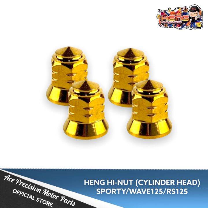 Heng Cylinder Head Nut Wave Sporty Rs Smash Mm Pcs