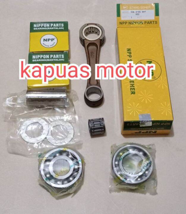 Stang Seher Conrod Plus Bearing Kruk As Rxz Rzr Original Npp Lazada