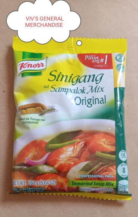 Knorr Sinigang Sa Sampalok Mix Original 160g Lazada PH