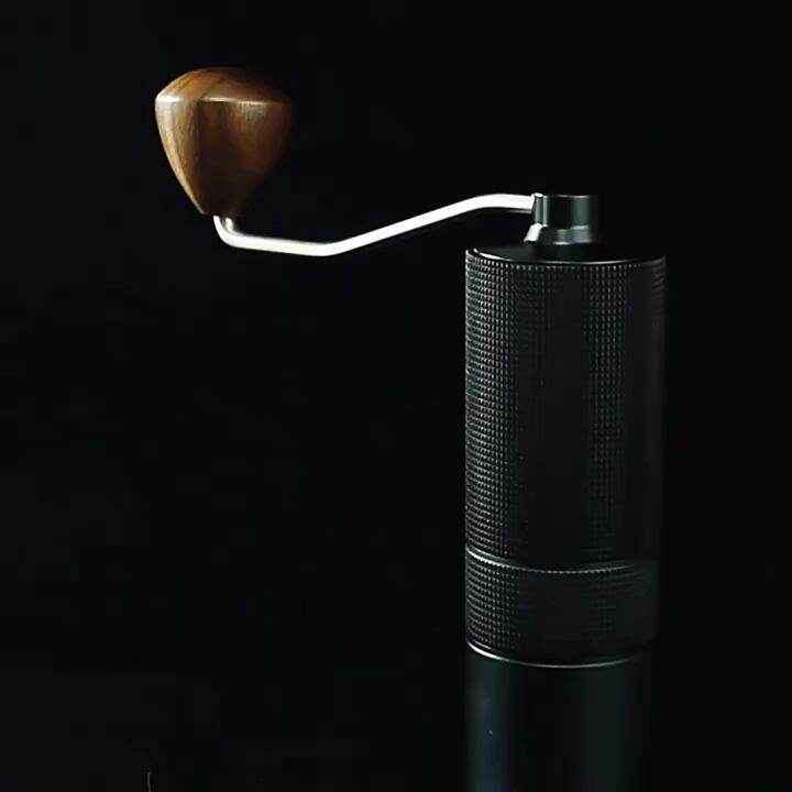 Portable Coffee Machine External Manual Bean Grinder Stainless Steel