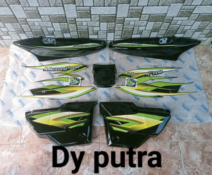 Cover Body Bodi Megapro Lama Megapro Hiu Set Box Aki Lazada Indonesia