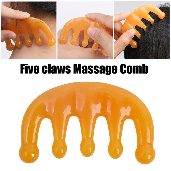 Comb Head Massage Men Women Scraping Dredging Meridian Massage Comb Gua