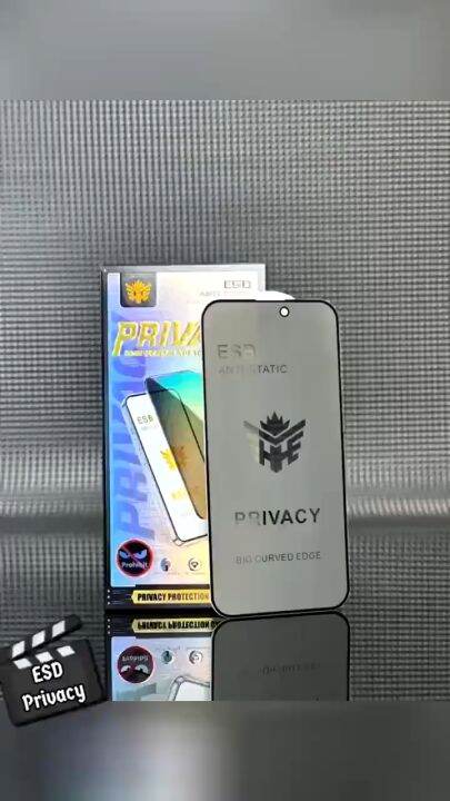 Tempered Glass Anti Static Spy Pelindung Layar Vivo V G V G