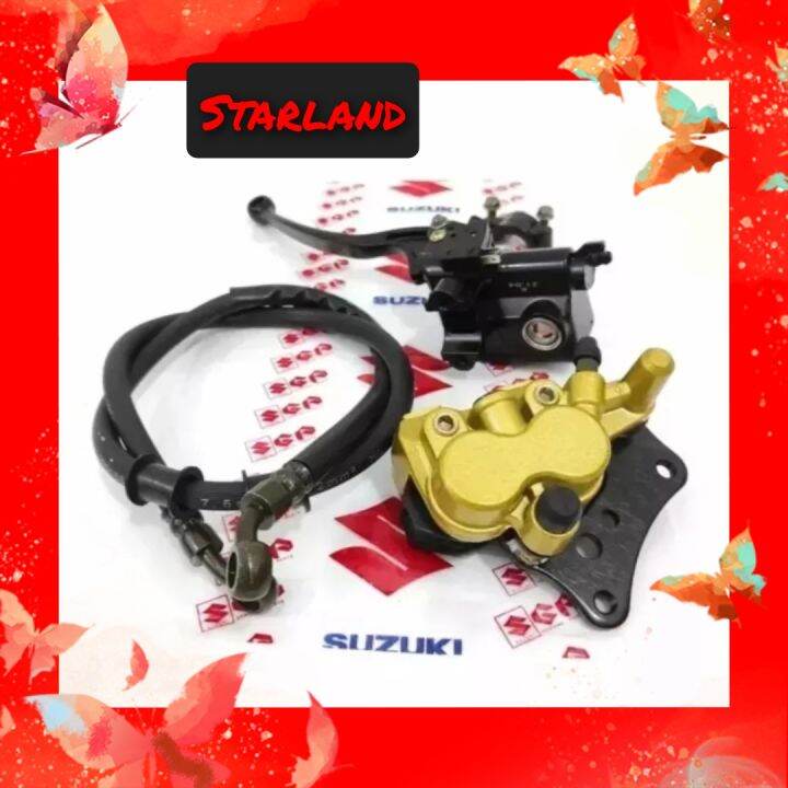 Selang Master Rem Set Kaliper Depan Suzuki Satria Fu Shogun Sp