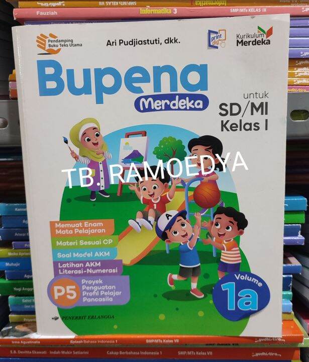 Buku Bupena Merdeka A Sd Mi Kelas I Kurikulum Merdeka Erlangga