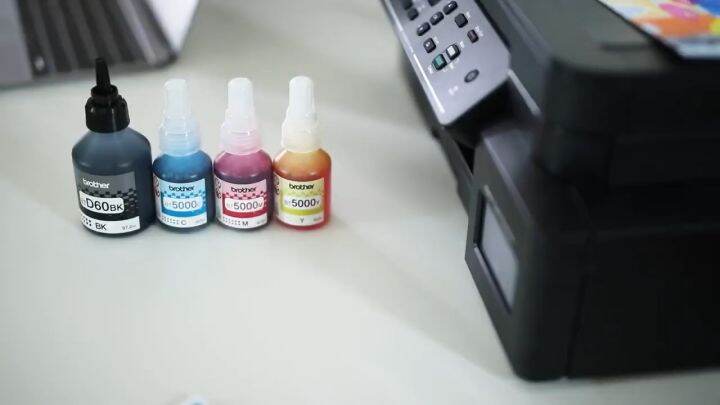 Brother Bt D Bk Bt Original Ink Bottle Set Of Colors T T