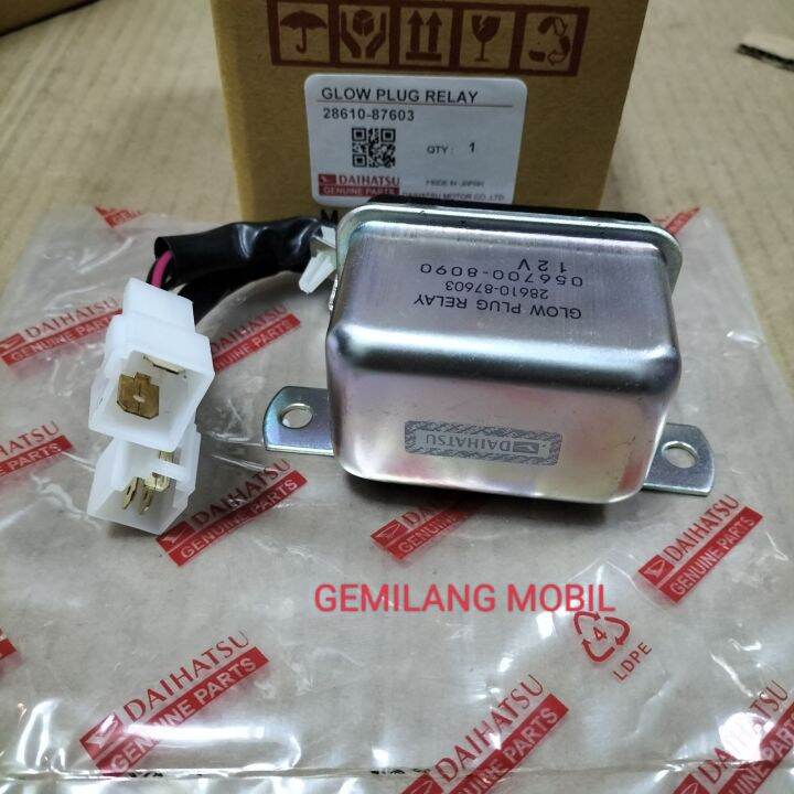 RELAY GLOW PLUG RELAY PEMANAS DAIHATSU F70 TAFT GT HILINE ORI Lazada