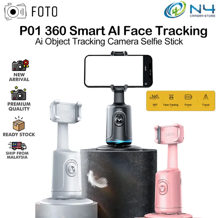 Foto Degree Follow Up Auto Face Tracking Gimbal Stabilizer Phone