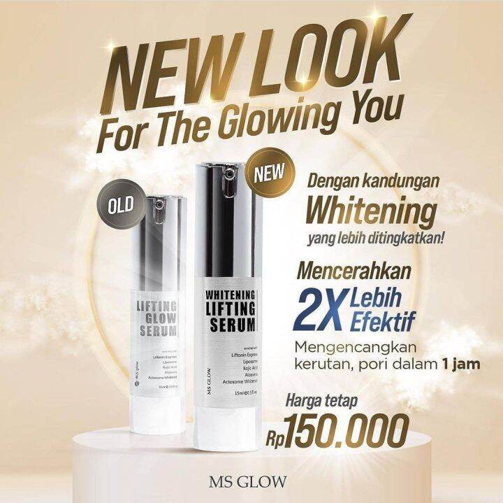 SERUM LIFTING MS GLOW ORIGINAL Baru Lazada Indonesia