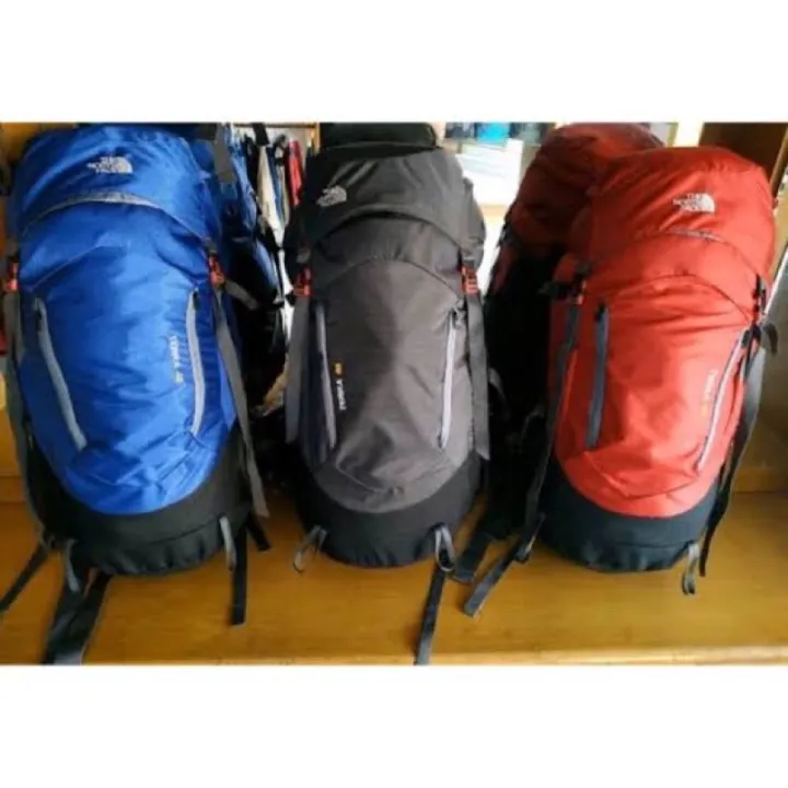 Tas Gunung Carrier Tnf Terra Liter Keril Tas Mendaki Lazada Indonesia