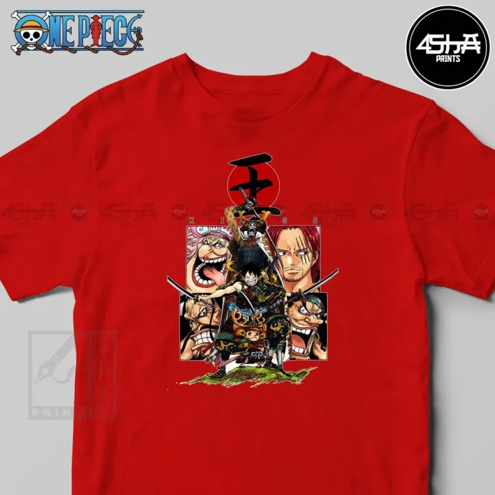 One Piece Land Of Wano Aesthetic Anime Shirt Dtf Shaprints Lazada Ph