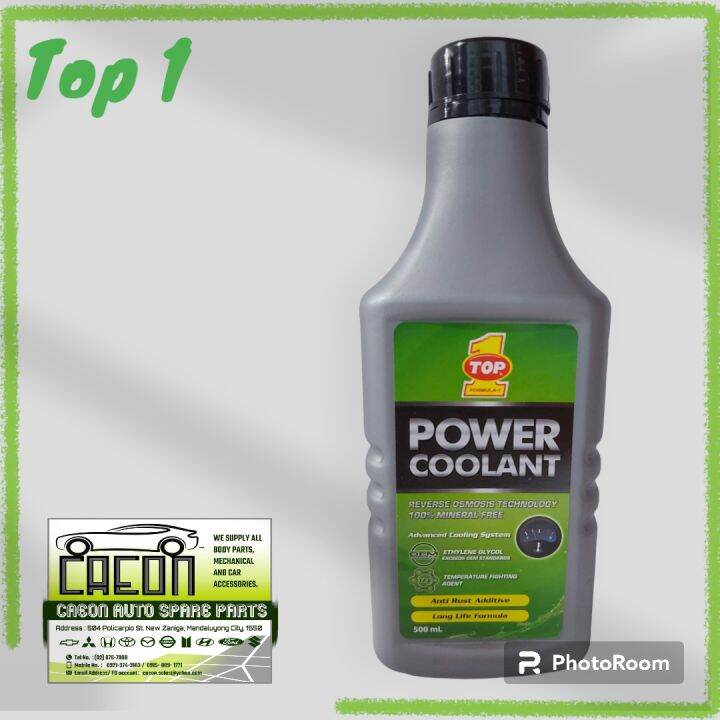 Top Power Coolant Green Ml Ready To Use Universal Lazada Ph