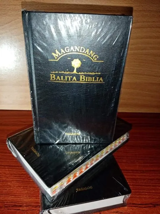 Mbb Magandang Balita Biblia Tagalog Compact With Thumb Index Lazada Ph