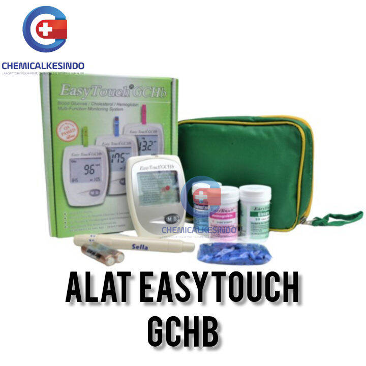 Easy Touch GCHb Easytouch Alat Cek Gula Kolesterol Hemoglobin