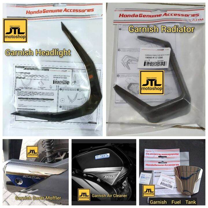 Garnish Honda PCX 160 Lengkap 5 Item Original Honda Lazada Indonesia