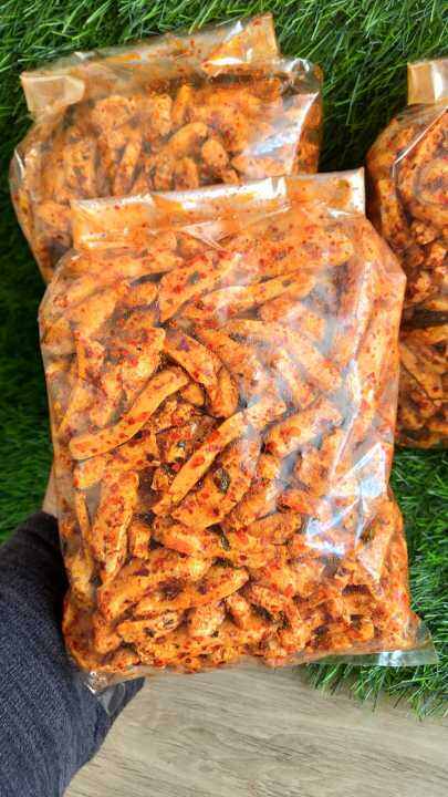 Basreng Pedas Dan Original Extra Daun Jeruk 500 Gram Lazada Indonesia