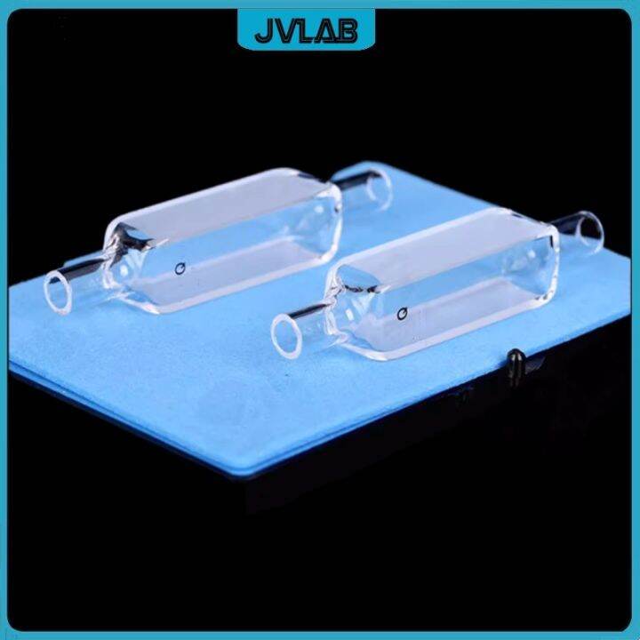 Quartz Fused Cuvette Flow Through Cell Light Path Mm Capacity Ml