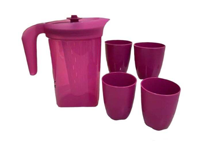 Tupperware Illumina Pitcher Floria Tumbler Set Original Lazada Ph