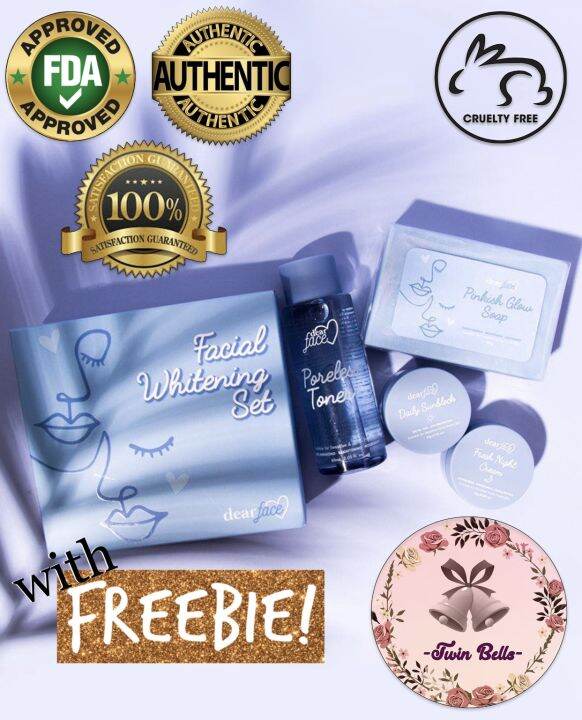 Dear Face Facial Whitening Set Lazada PH