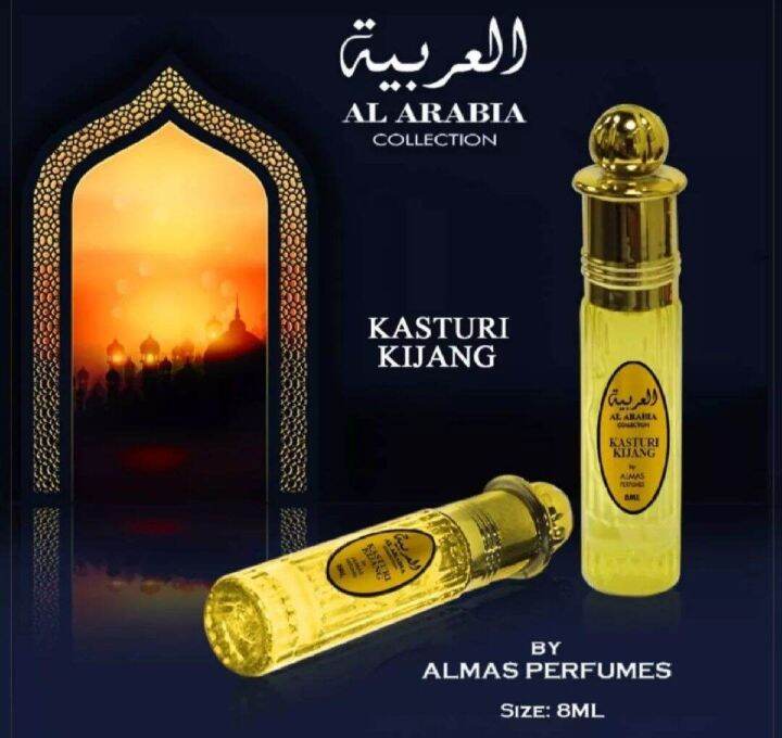 Minyak Wangi Kasturi Kijang Asli Wangian Sunnah Ml Lazada