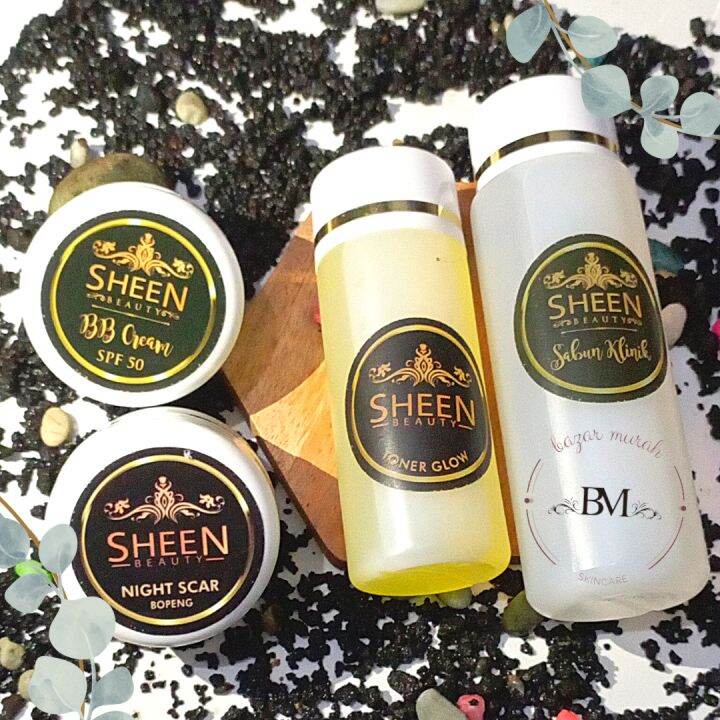 SHEEN BEAUTY SKINCARE PAKET SCAR ATAU BOPENG GLOWING Lazada Indonesia