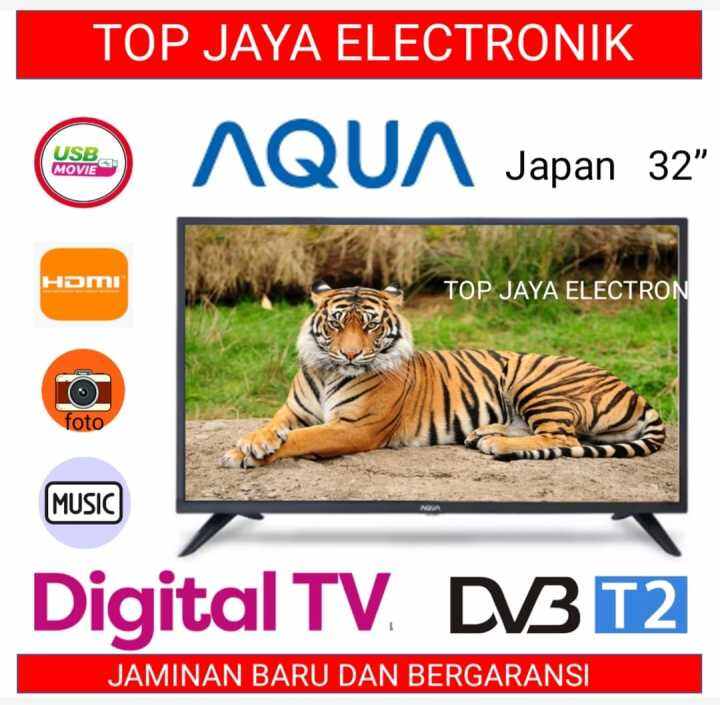 LED TV AQUA 32 INCH DIGITAL NEW SERIES BERGARANSI RESMI Lazada Indonesia