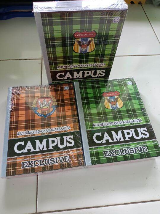 Buku Tulis Murah Campus Exclusive Buku Tulis Isi Lembar Pak Isi