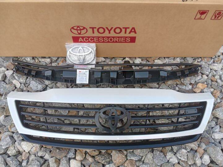 ของแท กระจงหนา TRD TOYOTA FORTUNER 2012 2014 ของแท ครบชด สขาวมข