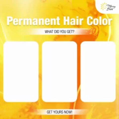 Bliss Point Merry Sun Light Ash Blonde Permanent Hair Color Set With