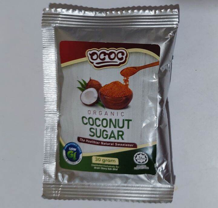 Gula Kelapa Organik Ococ Sachet Organic Coconut Sugar Sachet G Lazada