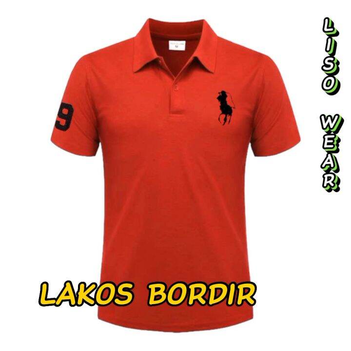 Liso Wear Kaos Polo Shirt Distro Logo Kaos Kerah Pria Kaos Polo